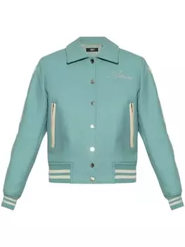 AMIRI куртка с заплатками на костях, синий