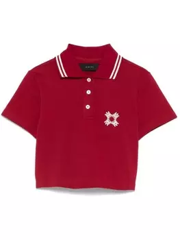 AMIRI MA Quad поло топ, красный