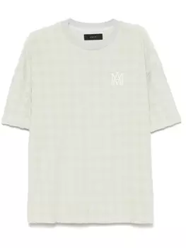 AMIRI махровая футболка MA Quad, зеленый