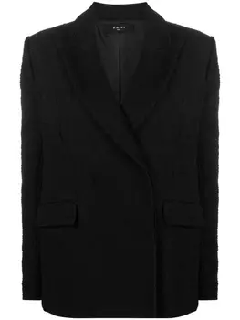 AMIRI однобортный пиджак, черный