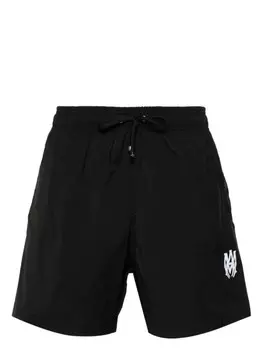 AMIRI плавки-шорты с принтом MA Core, черный