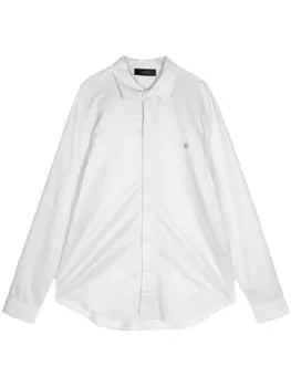 AMIRI поплиновая рубашка в полоску, белый