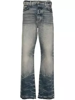 AMIRI прямые джинсы, синий