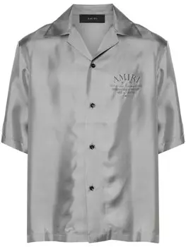 AMIRI рубашка Arts District, серый