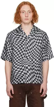 AMIRI Серая волнистая рубашка MA