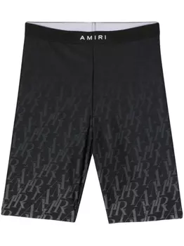 AMIRI спортивные шорты с логотипом, черный