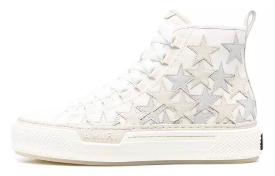 AMIRI Stars Court High 'White'