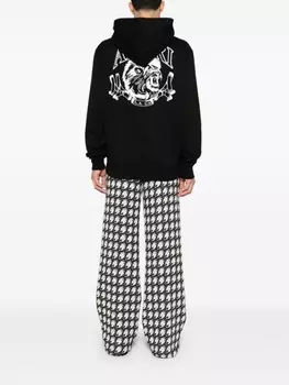 AMIRI толстовка с капюшоном Lion Outline, черный