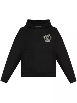 AMIRI толстовка с вышитым логотипом, черный