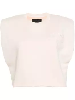 AMIRI топ Arts District, розовый