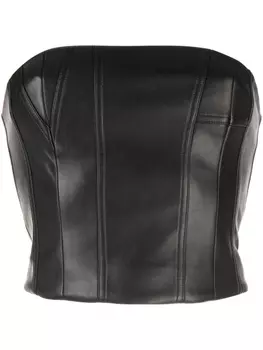 AMIRI топ на молнии, черный