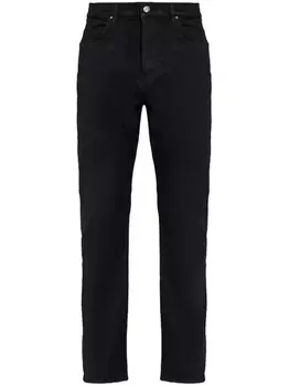 AMIRI узкие джинсы средней посадки, черный