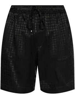 AMIRI жаккардовые шорты, черный