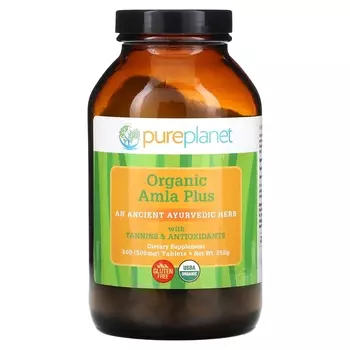 Амла Плюс Pure Planet Organic 500 мг, 500 таблеток