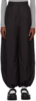 AMOMENTO Черные брюки Fatigue