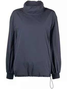 Amomento drawstring-neck lightweight jacket, серый