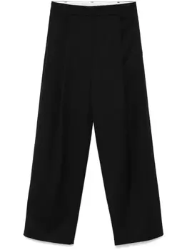 Amomento плиссированные брюки, черный