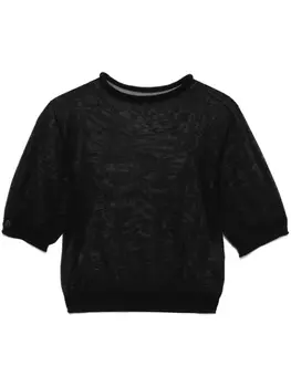 Amomento укороченная футболка, черный