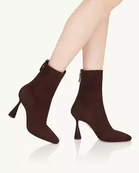Amore Bootie 95 в эспрессо Aquazzura