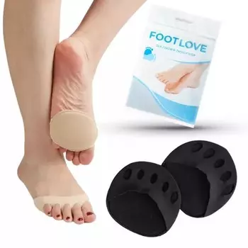 Амортизирующие подушки в передней части стопы, черные вставки (2 шт) N51C Neuron