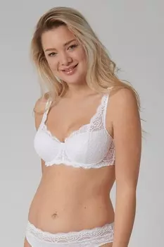 Amourette 300 бюстгальтер с мягкими чашечками на косточках Triumph, белый