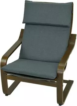 АМПО подушка для кресла ИКЕА ПОАНГ ПЕЛЛО, подушка для сиденья, подушка ИКЕА 7 см AMPO