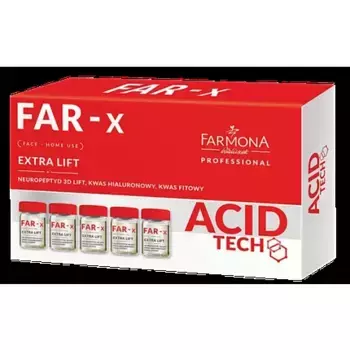 Ампулы для ухода за кожей лица ACID TECH FAR-X Extra Lift 5 мл Farmona Professional