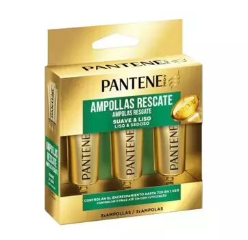 Ампулы для волос для смягчения волос Ampollas Liso Extremo 1 Minuto Pantene, 3 UD