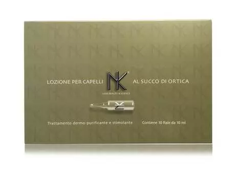 Ампулы для волос с экстрактом крапивы, 10 шт. Nicky Chini