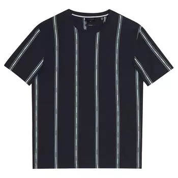 Amson футболка в полоску Ted Baker, синий