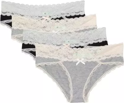 Ана Хипстер, набор из 4 шт. Honeydew Intimates, цвет Assorted 1