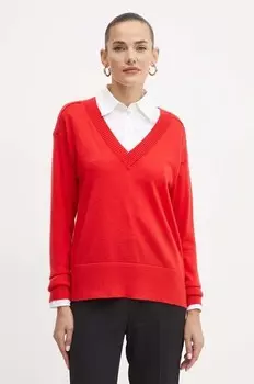 АНАГРЕТ свитер Silvian Heach, красный