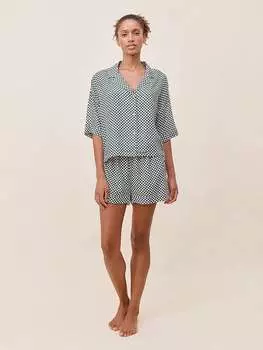 Anais боксер пижамный комплект Papinelle, зеленый