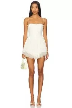 Анализ мини-платья Majorelle, белый