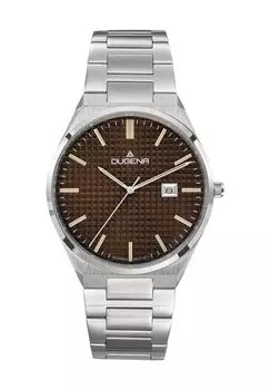Аналоговые часы Осло DUGENA, цвет Silber; Braun