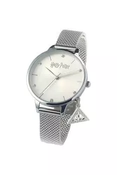 Аналоговые часы с подвеской Deathly Hallows Harry Potter, серебро