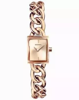 Аналоговые часы Sekonda розового цвета