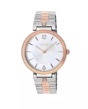 Аналоговые женские часы S-диапазона с розовым стальным браслетом IPRG Tous, мультиколор