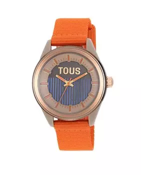 Аналоговые женские часы Vibrant Sun Solar оранжевого цвета Tous, оранжевый
