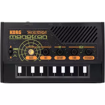Аналоговый ленточный синтезатор Korg Monotron с задержкой MONOTRONDLY