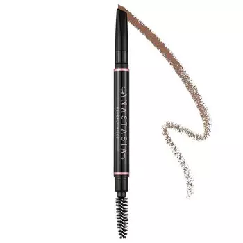 Anastasia Beverly Hills Brow Definer 3-в-1 Треугольный кончик Легкий прецизионный карандаш для бровей, цвет Strawburn