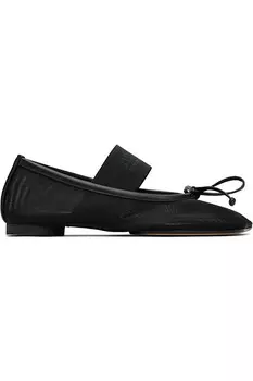 Анатомические балетки с нумерацией Mm6 Maison Margiela, черный