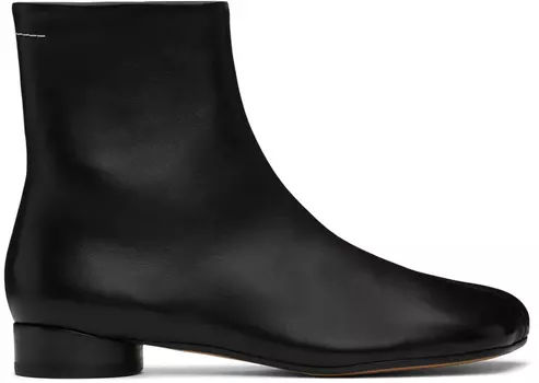 Анатомические ботильоны MM6 Maison Margiela, черный