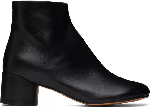 Анатомические ботильоны MM6 Maison Margiela, черный