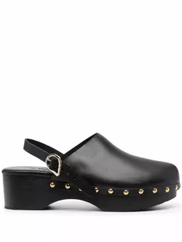 Ancient Greek Sandals клоги Classic Closed 70 с заклепками, черный