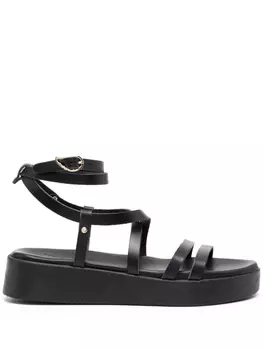 Ancient Greek Sandals сандалии Aristea с ремешками, черный