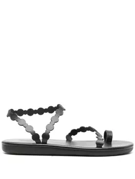 Ancient Greek Sandals сандалии Cronos на плоской подошве, черный