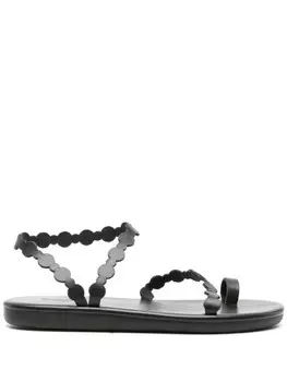 Ancient Greek Sandals сандалии Cronos на плоской подошве, черный