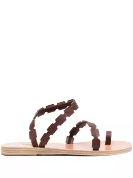Ancient Greek Sandals сандалии Ele на плоской подошве, коричневый