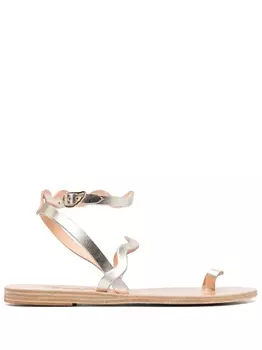 Ancient Greek Sandals сандалии Elounda, металлик